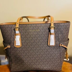 Michael Kors Brown Tote Bag